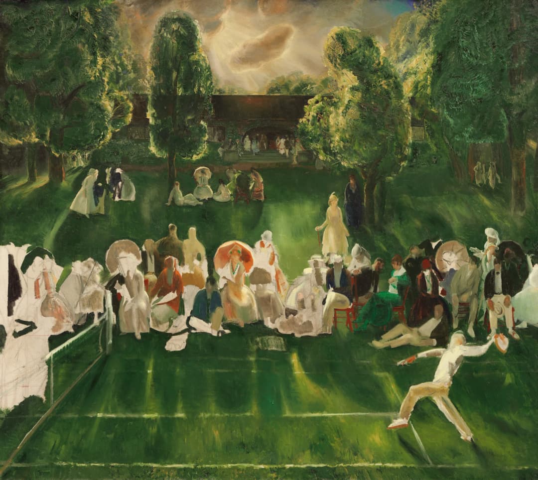 Geogre Bellows, Tennis Tournament, 1920